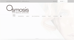 Desktop Screenshot of osmosisskin.co.nz