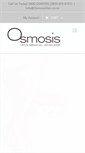 Mobile Screenshot of osmosisskin.co.nz